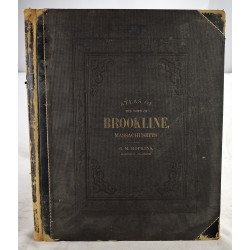Atlas of the Town of Brookline Massachusetts: From Actual Surveys and Official Records